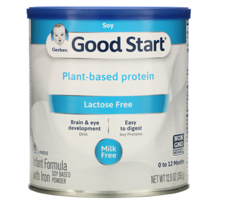 Gerber Good Start Stage 1 Soy Non-gmo Powder Infant Formula – 12.9oz 